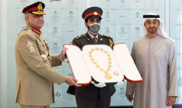 COAS Gen Bajwa gets UAE’s highest civil award