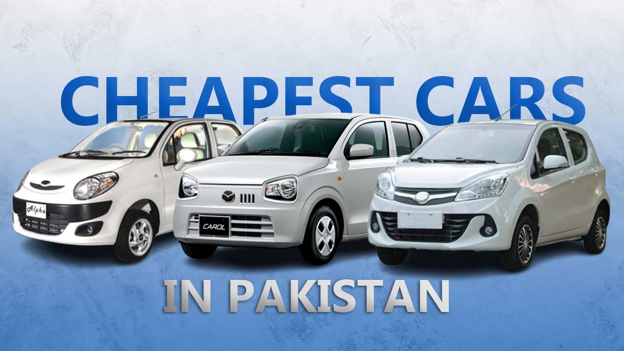 Cheapest cars in Pakistan
