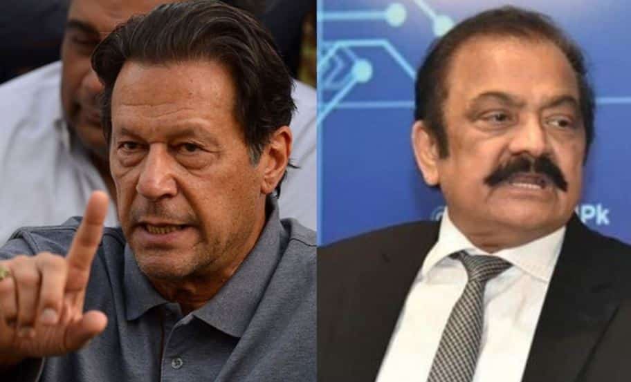 'Imran Khan ki videos dekhaanay ya dekhnay ke qabil nahi hain': Rana Sanaullah claims to have seen videos of Khan