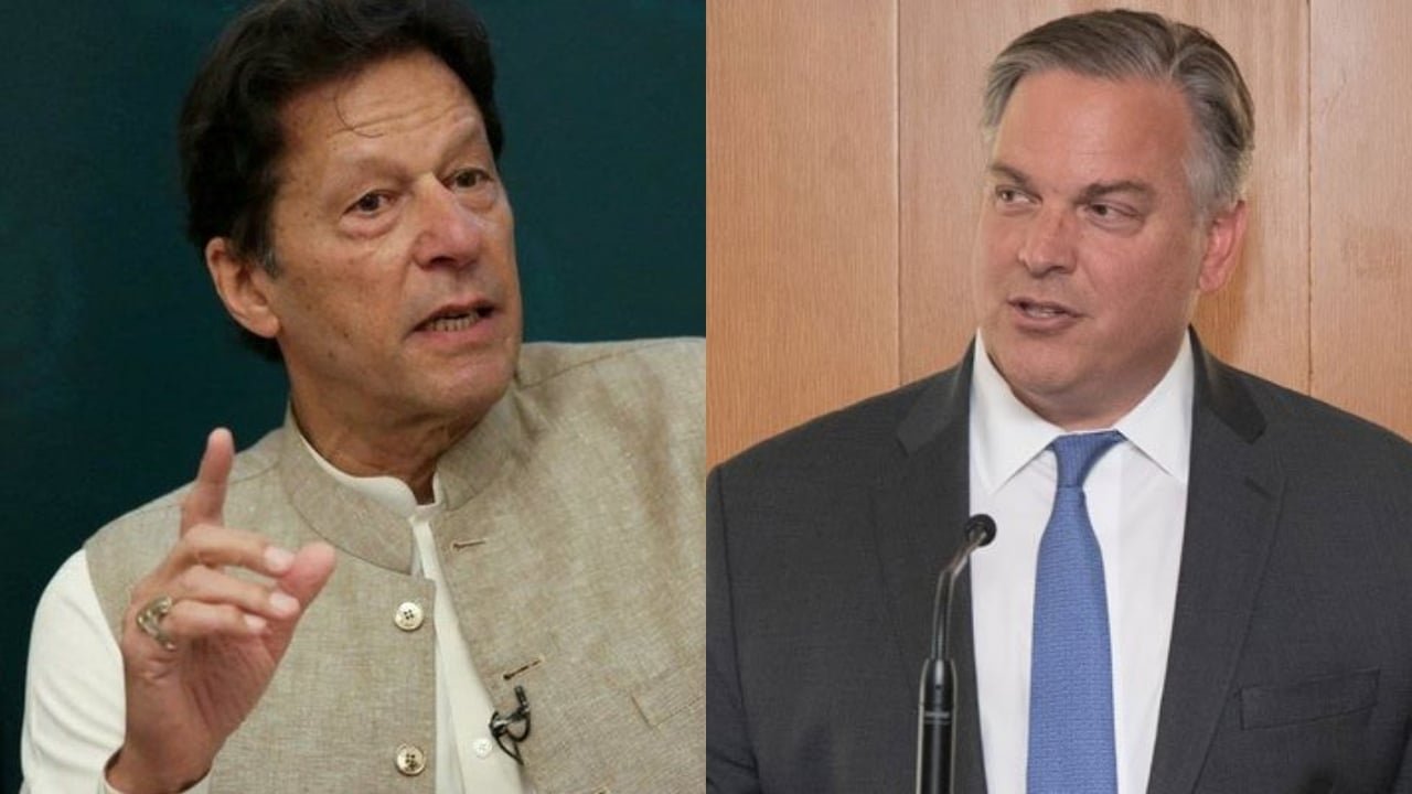 ‘Absolutely no truth in regime change’: US Ambassador says would work with whatever government Pakistanis elect