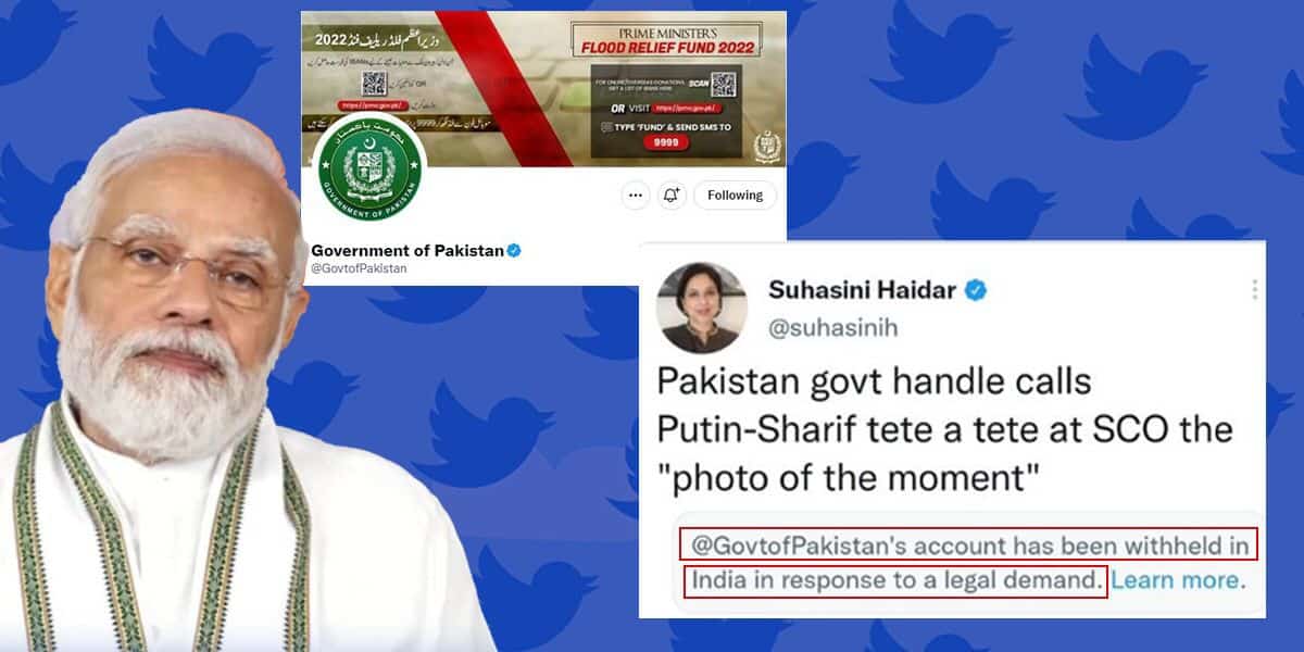Govt of Pakistan's Twitter account withheld in India, claims Indian Twitterati