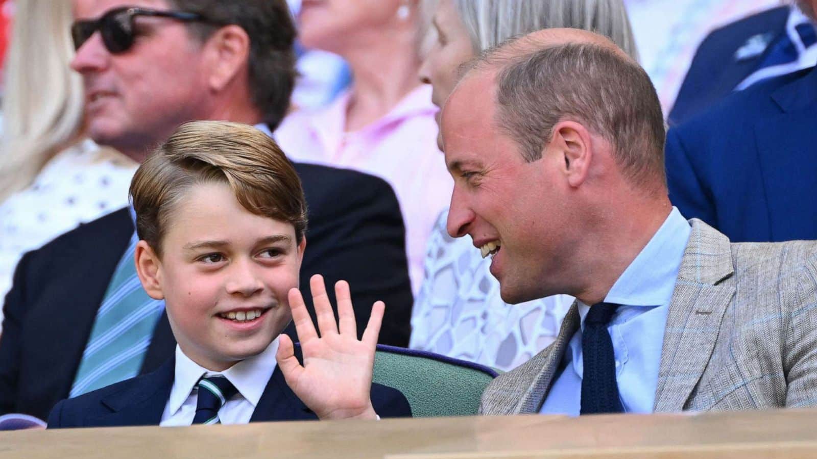 Prince George warns his classmates to ‘watch out’ because his dad Prince William will be king one day