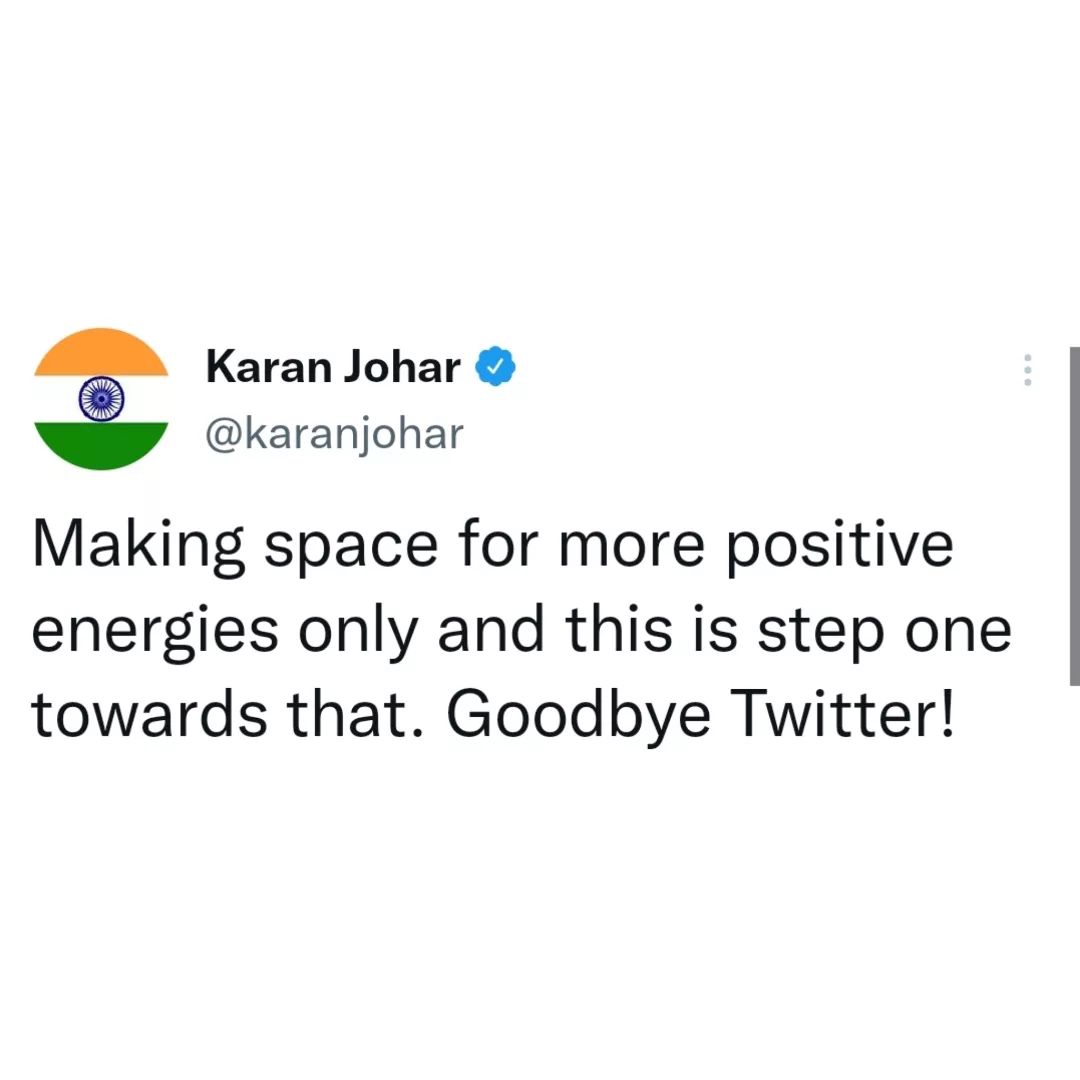 Picture Courtesy: Karan Johar Twitter