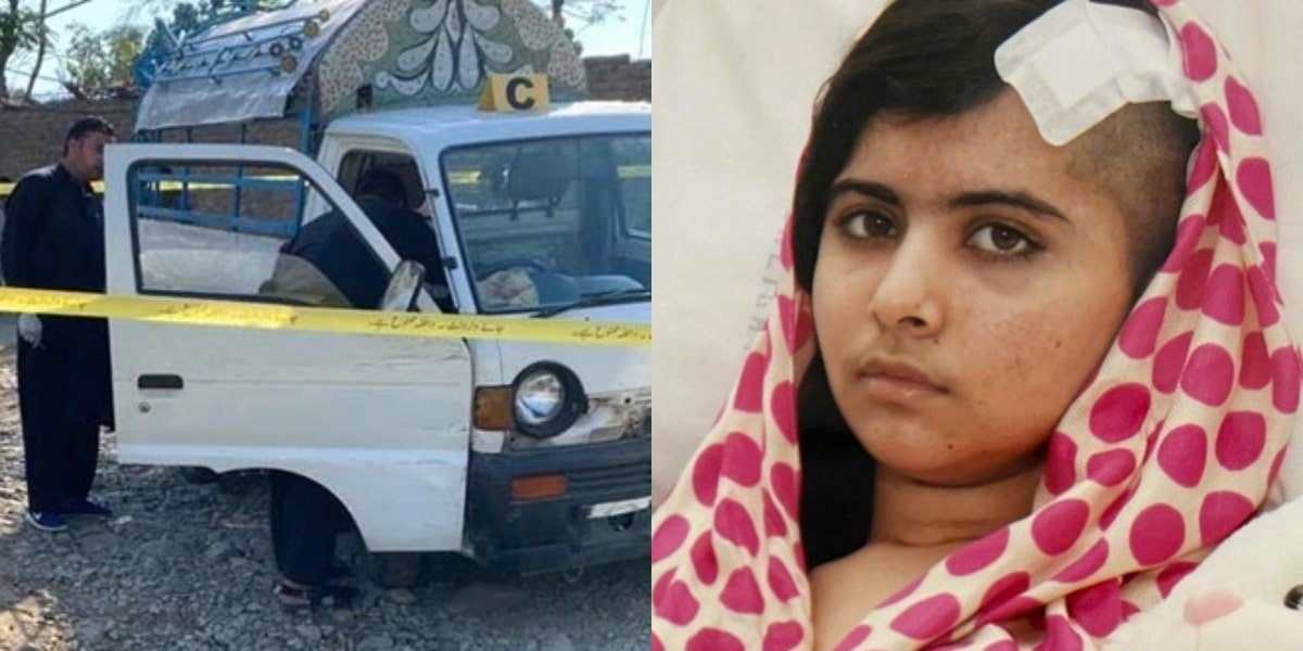 School van attacked in Swat, day after the 10 year anniversary of attack on Malala
