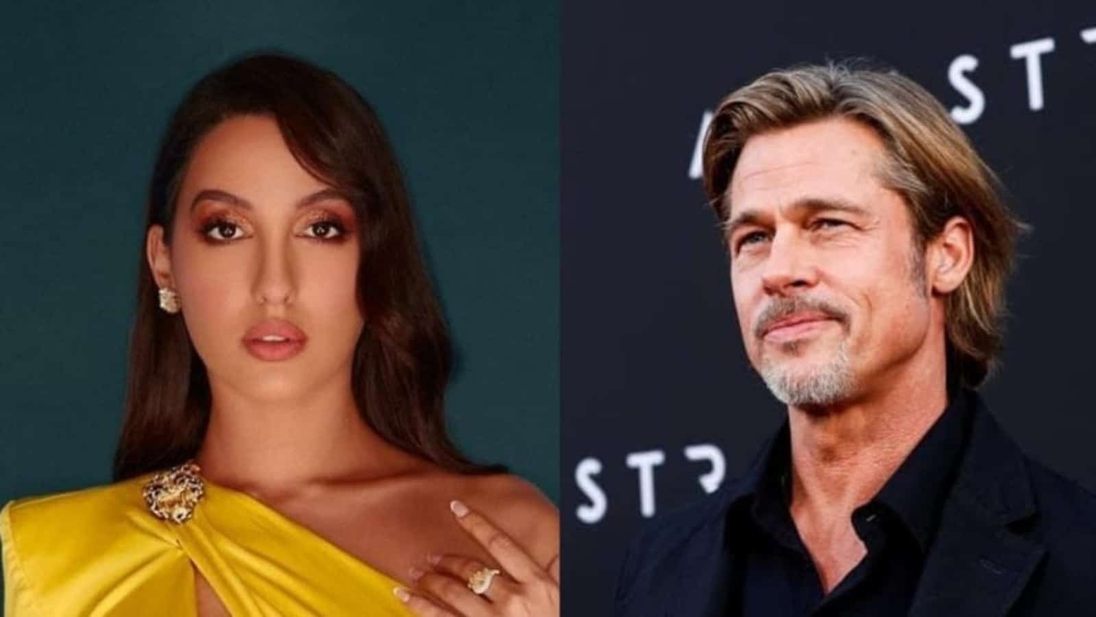 Brad Pitt seeking love from Nora Fatehi amidst feud with Angelina Jolie?