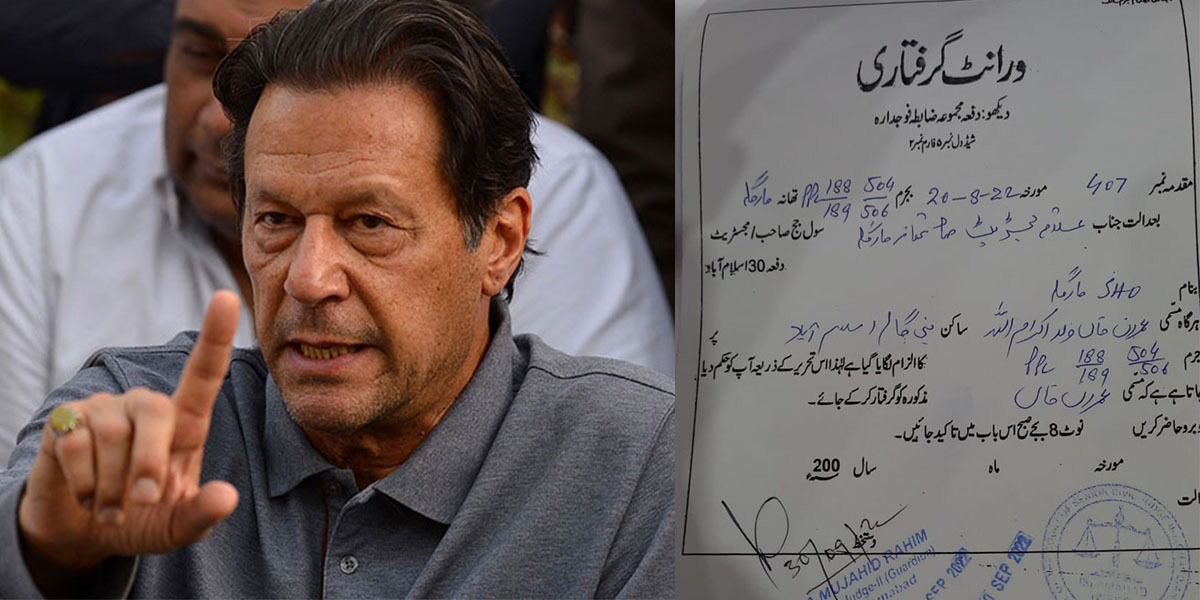 Arrest warrants issued for Imran Khan over threatening remarks against Judge Zeba Chaudhry
