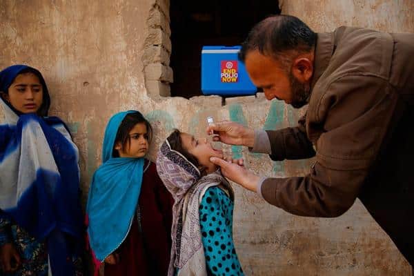 Anti-polio campaign