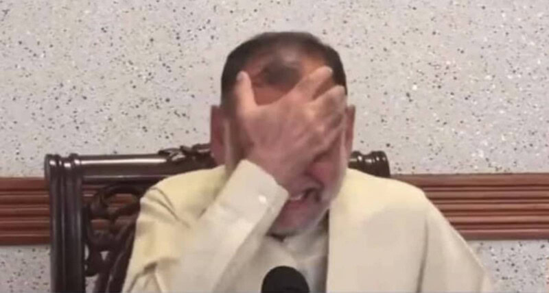 'Daddy, video apki aur mama ki hai': Azam Swati breaks down in a press ...
