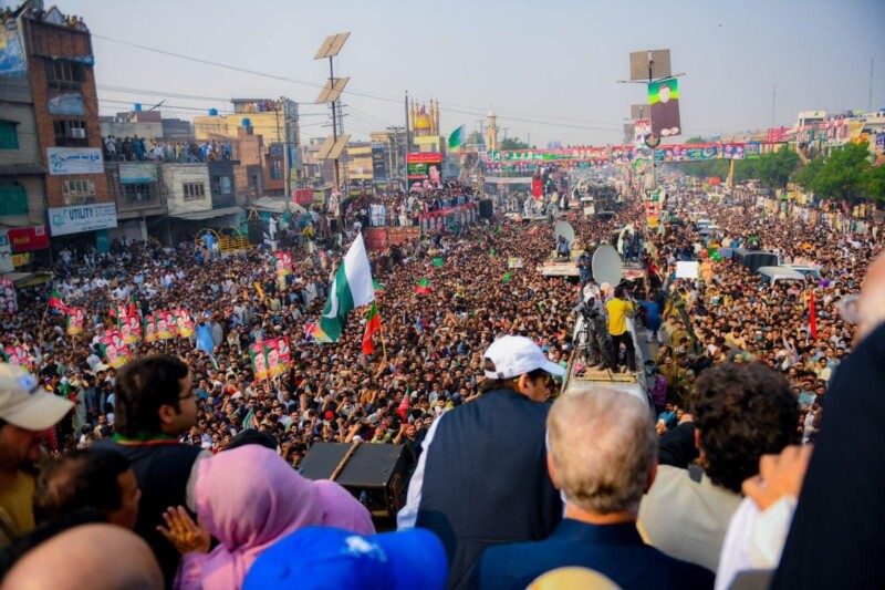 Risk of violence in PTI long march, police tells IHC