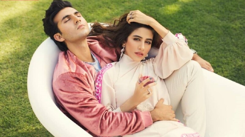 Syra Yousuf, Shahroz Sabzwari share  their romantic film’s poster with heartfelt captions