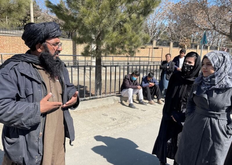 Taliban defend ban on female education, say women did not observe Hijab