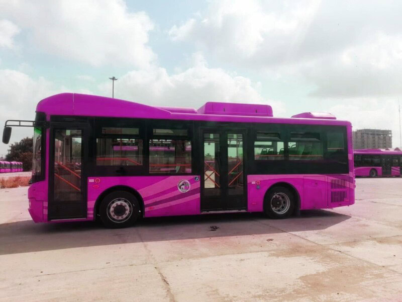 Color me pink; Sindh launches bus service for women