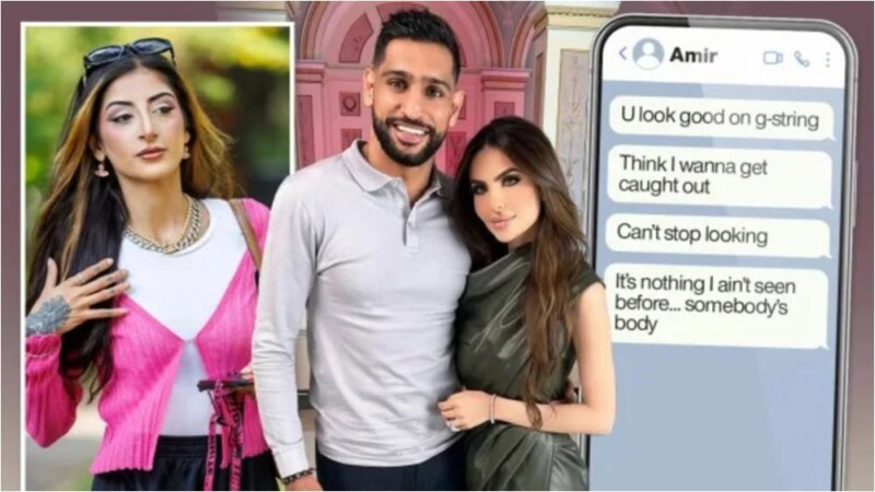 Amir Khan going to therapy to ‘stop sexting women’ apologises to wife