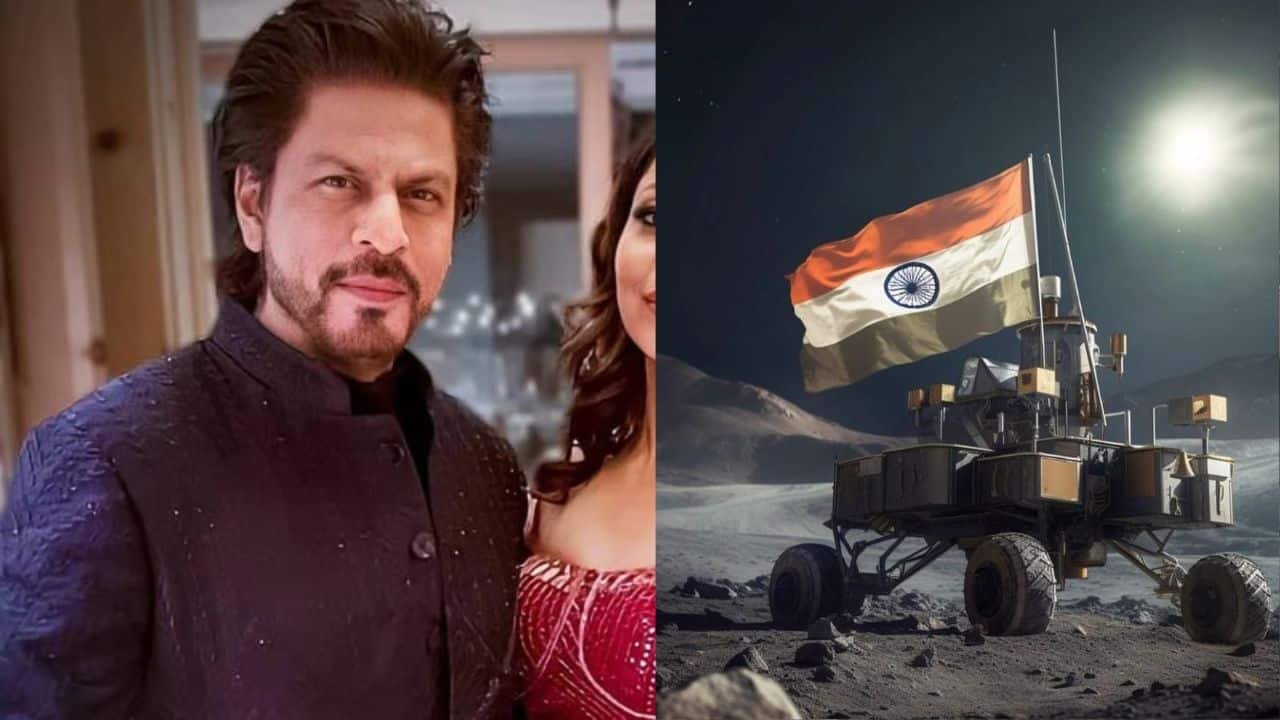 'You made us proud': SRK, Indian celebrities celebrate as Chandrayaan-3 lands on moon