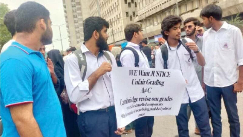CIE students continue to demand justice