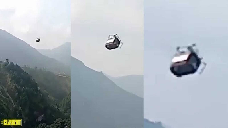 All still stuck in cable car after 10 hours; gusty winds and nighttime will make rescue process more difficult