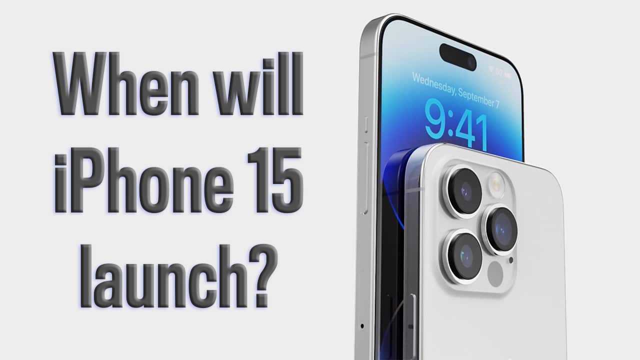 iPhone 15 launch date