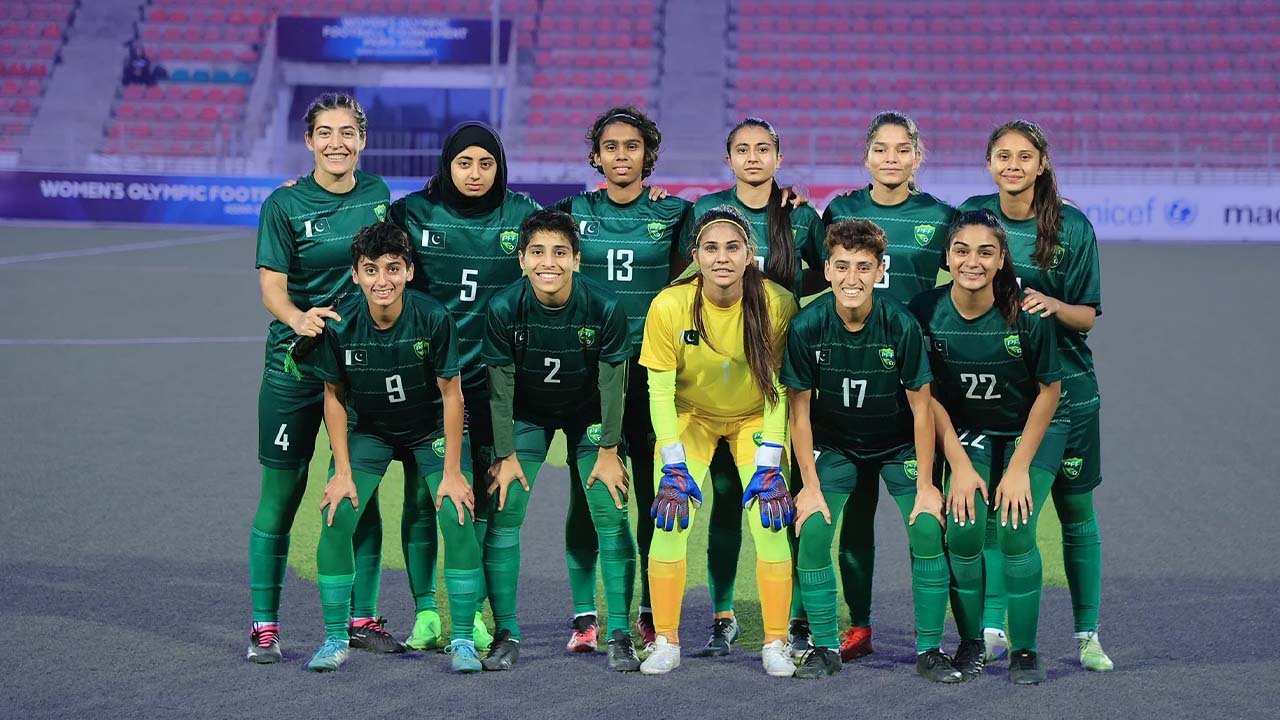 Pakistan women national football team Saudi Arabia