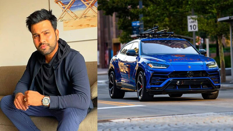 Three challans issued to Rohit Sharma for over-speeding in car