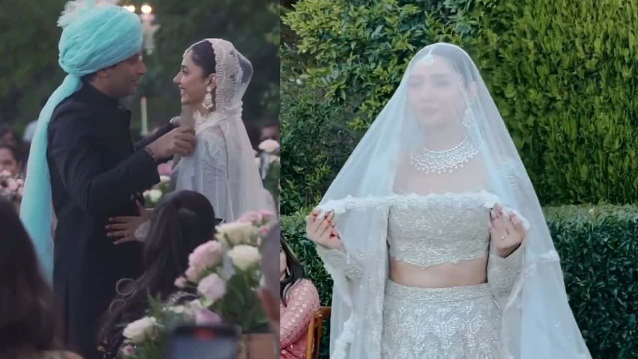 What did Mahira Khan wear on her wedding?