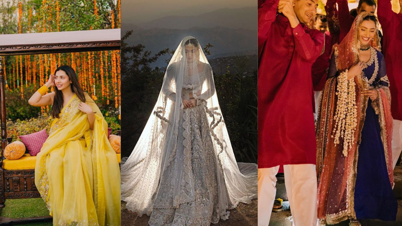 Ranking every outfit Mahira Khan wore during her wedding celebrations