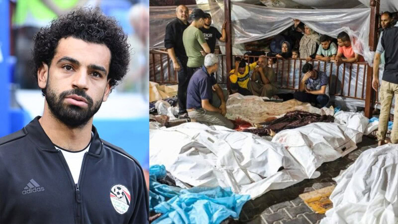 Egyptian star footballer Muhammad Saleh condemns Israeli brutality in Palestine