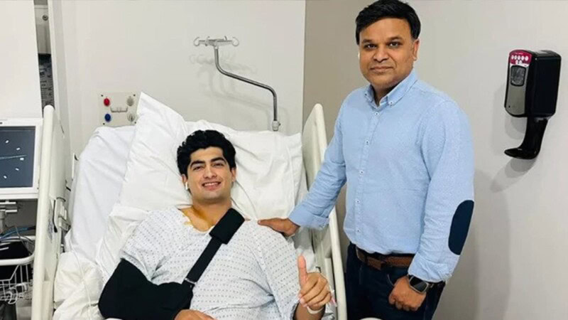 Naseem Shah undergoes surgery for shoulder injury