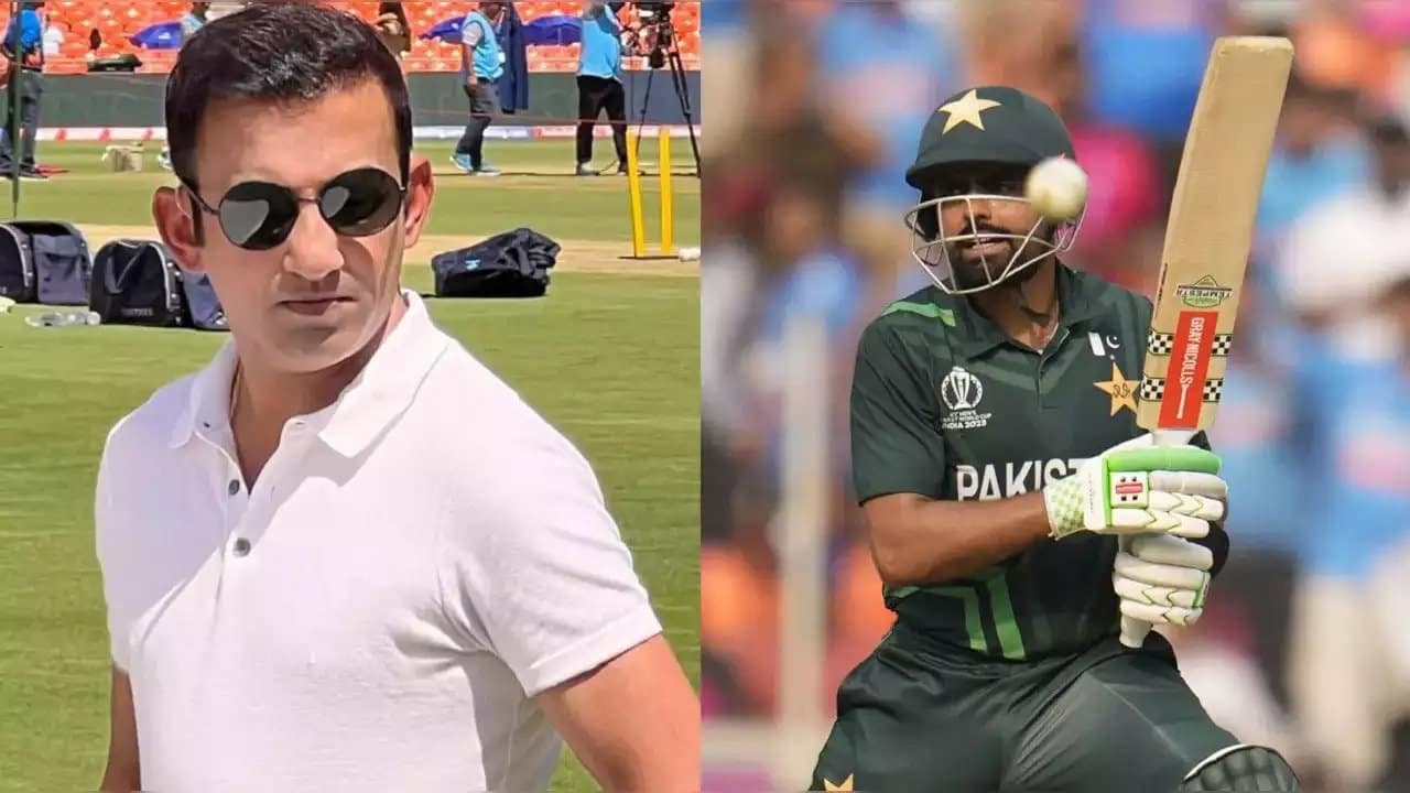Inappropriate behavior with Babar Azam and team; Gautam Gambhir angry at Indian spectators