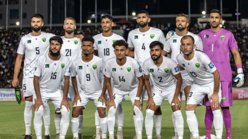 Pakistan football team faces Saudi Arabia today