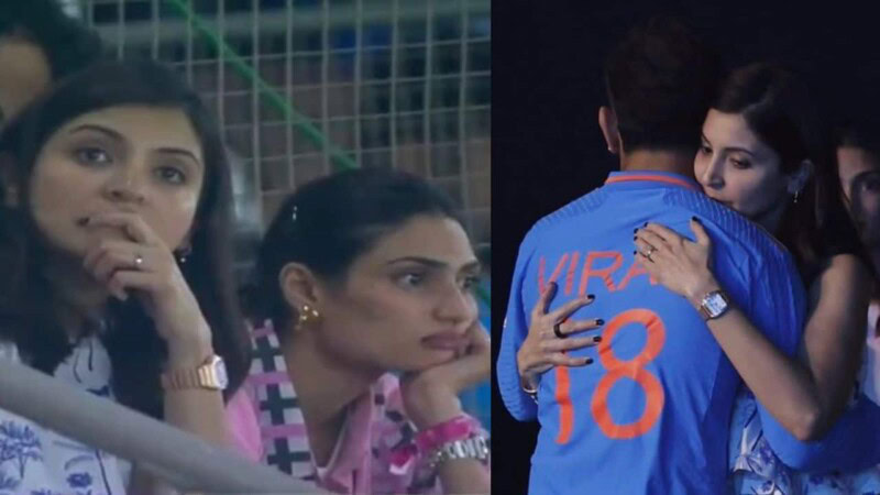 Anushka’s gesture to comfort Virat after World Cup loss goes viral