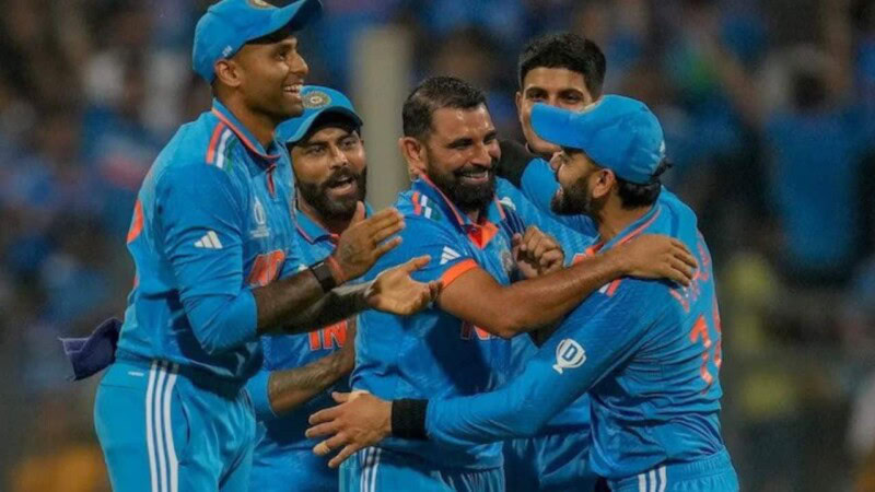 World Cup 2023: India defeats Sri Lanka by huge margin of 302 runs