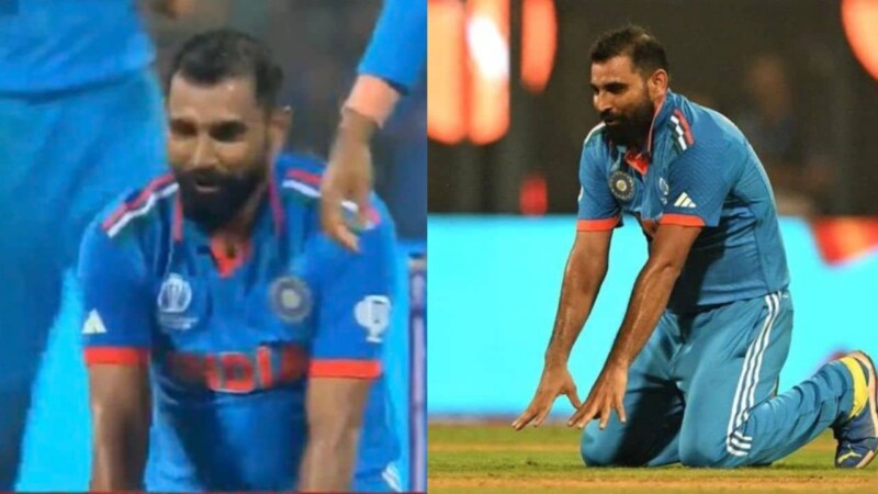 Did Indian bowler Muhammad Shami avoid sajda?