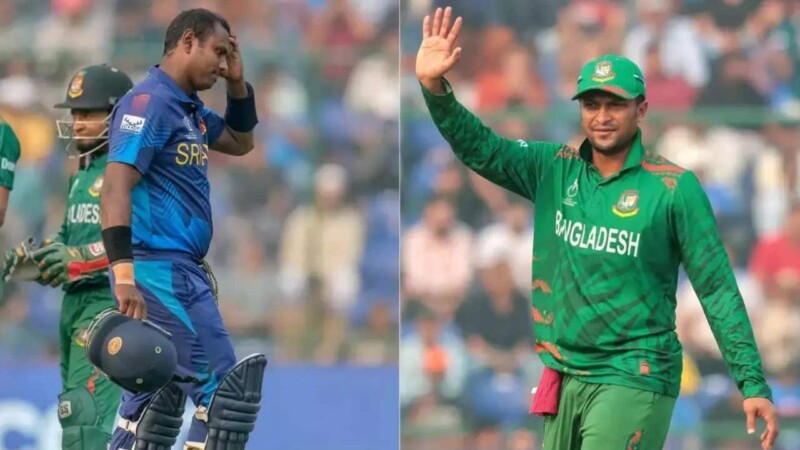 Time out ‘disgraceful’ from Shakib: Angelo Mathews lashes out at Bangladesh
