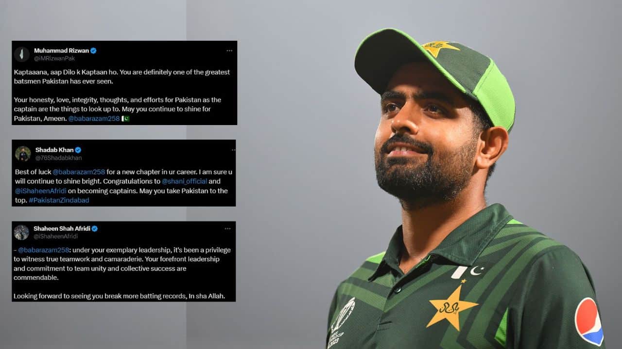 'You are the captain of hearts'; Rizwan, fellow cricketers send love to Babar