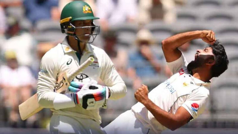 Perth Test: Australia bowled out for 487 in the first inning