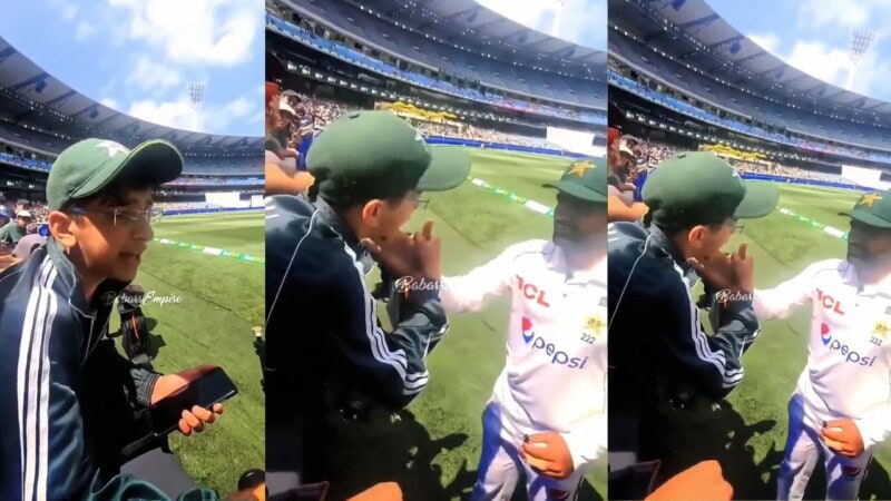 Video: Babar’s wholesome moment with fan is the internet’s favourite thing