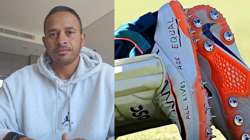 ‘I will fight’; Australian cricketer Usman Khawaja’s emotional message after ICC bans shoes supporting Palestine