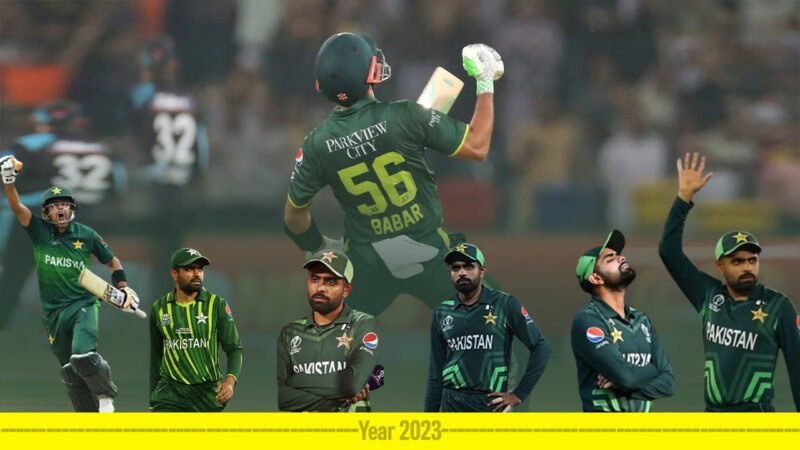 2023; Year of gain and loss for Babar Azam