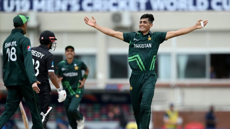 Under-19 World Cup: Pakistan defeats New Zealand by 10 wickets