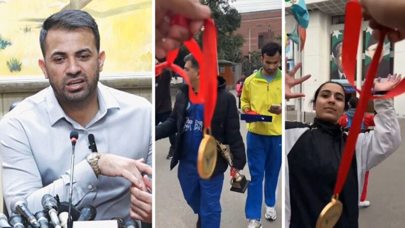 Athletes return medals after Sports Minister Wahab Riaz’s ‘false promises’