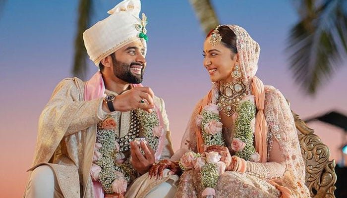 Indian actress Rakul Preet Singh marries Jackky Bhagnani