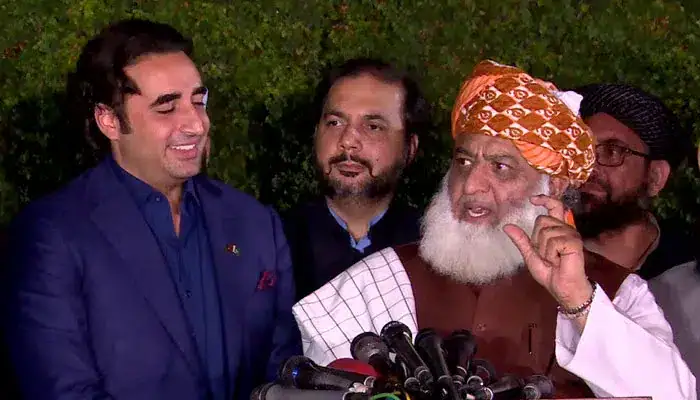 Imran Khan wants to talk with PPP, Maulana Fazl-ur-Rehman