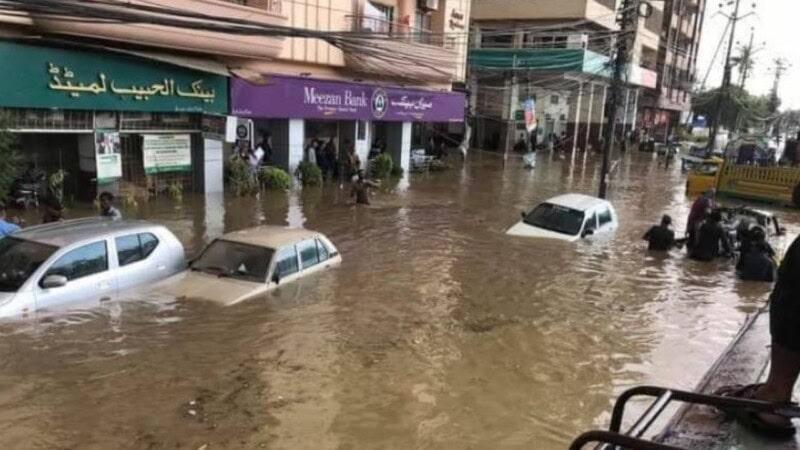 Rain in Karachi takes life of father of five