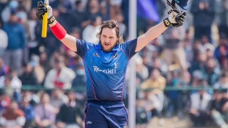 Namibian batsman scores fastest century in T20