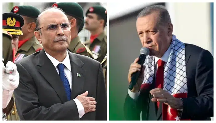 Tayyip Erdogan congratulates Asif Zardari on becoming president
