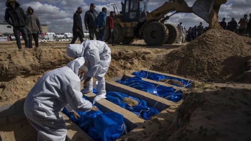 Gaza Government Says Israel Returned 47 Exhumed Bodies