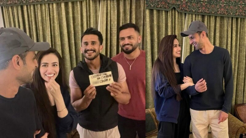 Sana Javed and Shoaib Malik’s latest pictures wow fans