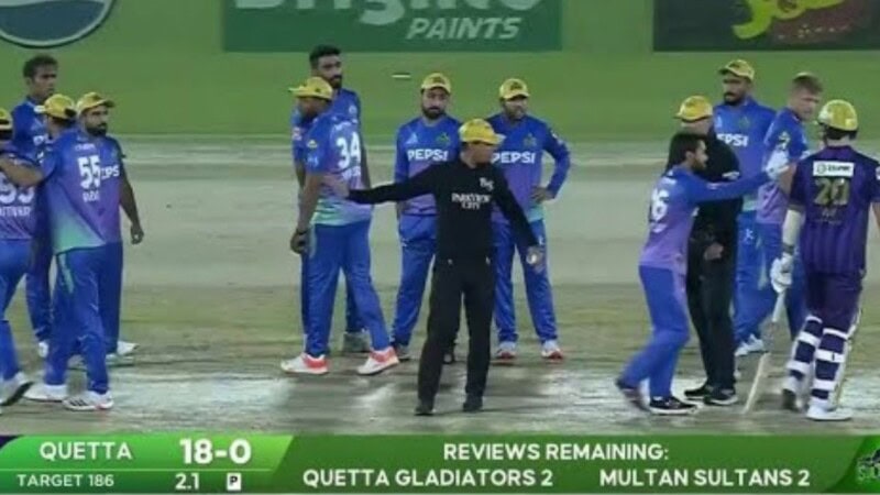 Iftikhar Ahmed fined for using inappropriate language against Quetta Gladiators