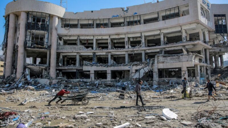 UN aid agency in Gaza hit by Israel, injuries reported