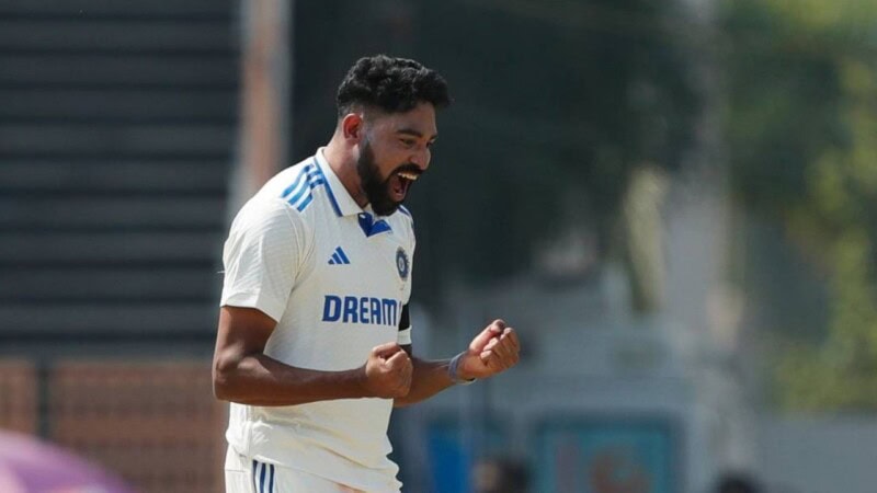 I used to work in catering, reveals Indian fast bowler Muhammad Siraj